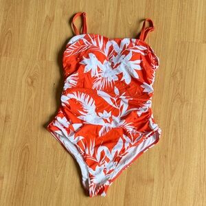 Tropical Orange Women Swimsuit